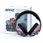 BANZ Høreværn Baby Peace Pink