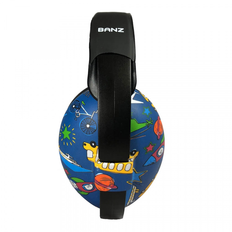 BANZ Høreværn Baby Transport Blue
