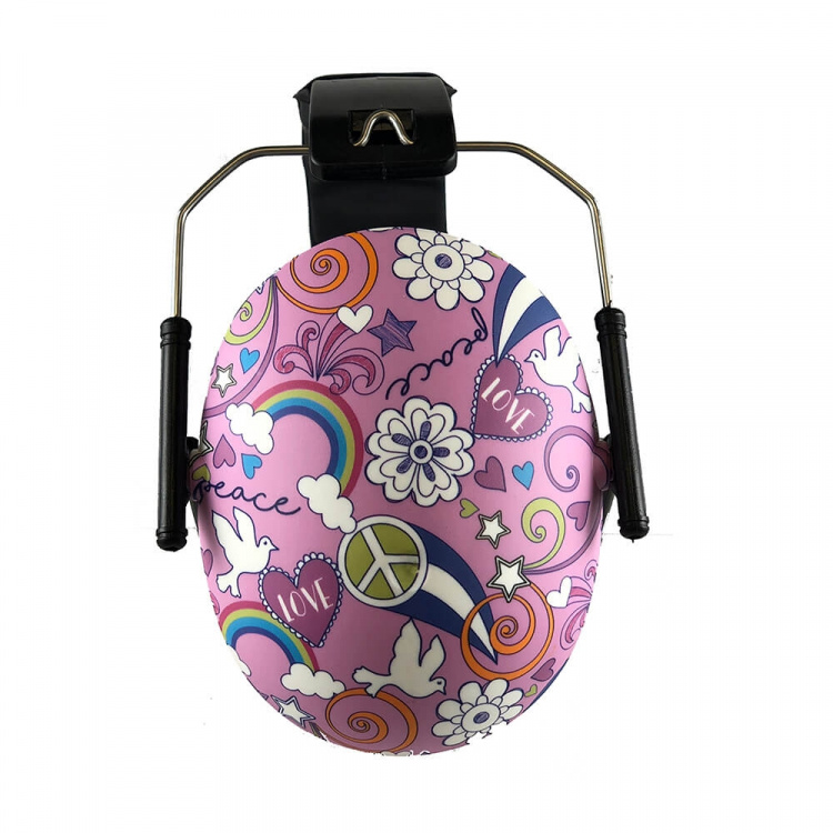 BANZ Høreværn Børn Peace Pink