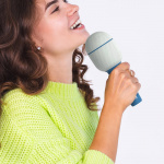 Mobility On Board Karaoke MIC Groovy Blue