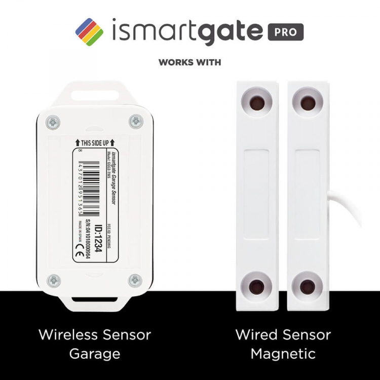 ISMARTGATE Garageåbner Pro 3 Garageporte v2.0