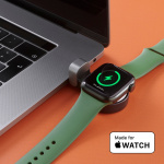 Hama Oplader Trådløs til Apple Watch USB-C Sort