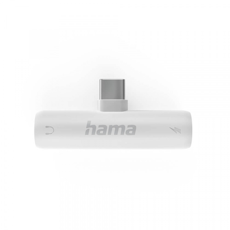 Hama Lydadapter USB-C Hvid