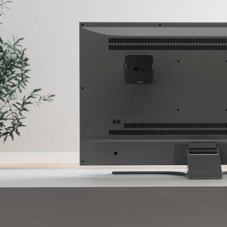 Hama Vægbeslag til Apple TV HD 4K 1st/2nd/3rd/4th Gen. Sort