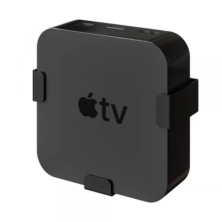 Hama Vægbeslag til Apple TV HD 4K 1st/2nd/3rd/4th Gen. Sort
