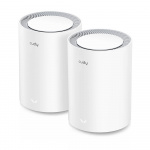 CUDY Mesh Solution M3000 2-pack AX3000 Gigabit Wi-Fi 6 2.5G Hvid