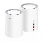 CUDY Mesh Solution M3000 2-pack AX3000 Gigabit Wi-Fi 6 2.5G Hvid
