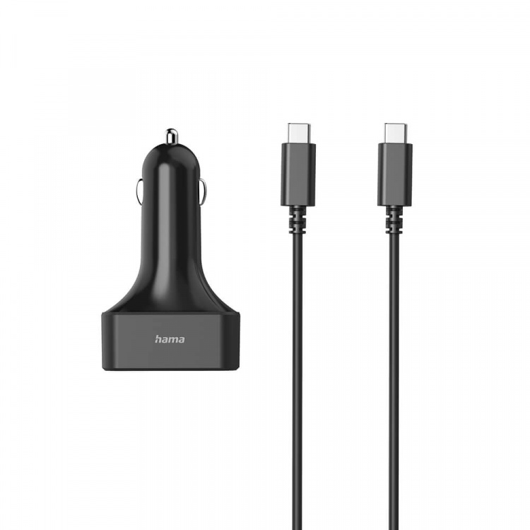 Hama Strømforsyning Universal Bil USB-C 5-20V/65W