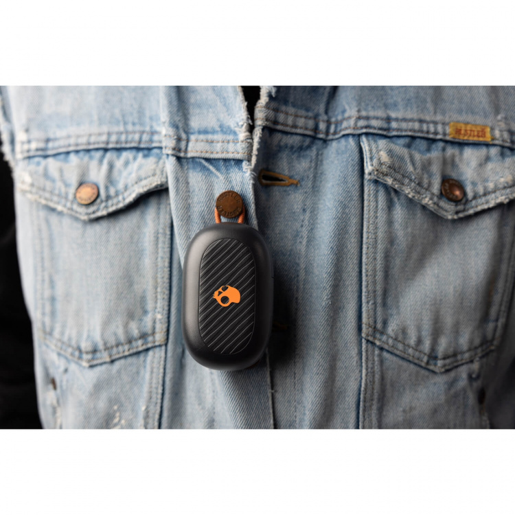 Skullcandy Høretelefoner In-Ear Push Play TWS Sort/Orange Skullcandy Høretelefoner In-Ear Push Play TWS Sort/Orange