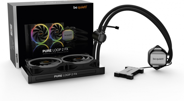 Be Quiet! Pure Loop 2 FX 240 mm væskekølesystem Be Quiet! Pure Loop 2 FX 240 mm væskekølesystem