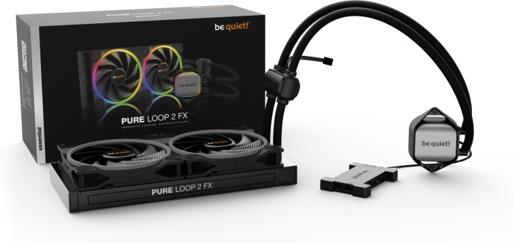 Be Quiet! Pure Loop 2 FX 280 mm væskekølesystem Be Quiet! Pure Loop 2 FX 280 mm væskekølesystem