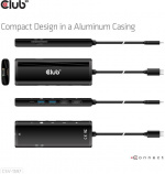 Club 3D Type-C 8-i-1-hub Club 3D Type-C 8-i-1-hub