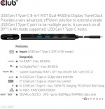 Club 3D Type-C 8-i-1-hub Club 3D Type-C 8-i-1-hub