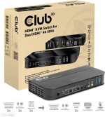 Club 3D HDMI KVM-switch til dobbelt HDMI-switch
