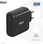 Club 3D CAC-1908EU Rejseoplader 100 W GaN USB-C-strømforsyning