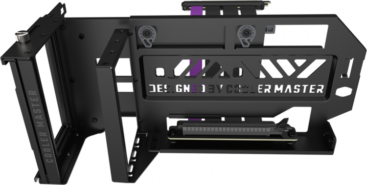 Cooler Master Universal Vertical GPU Holder Kit Ver.3, lodret GPU-holder, sort
