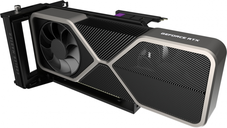 Cooler Master Universal Vertical GPU Holder Kit Ver.3, lodret GPU-holder, sort