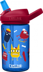 Camelbak Eddy+ Kids 0,4L vandflaske, Skate Monsters