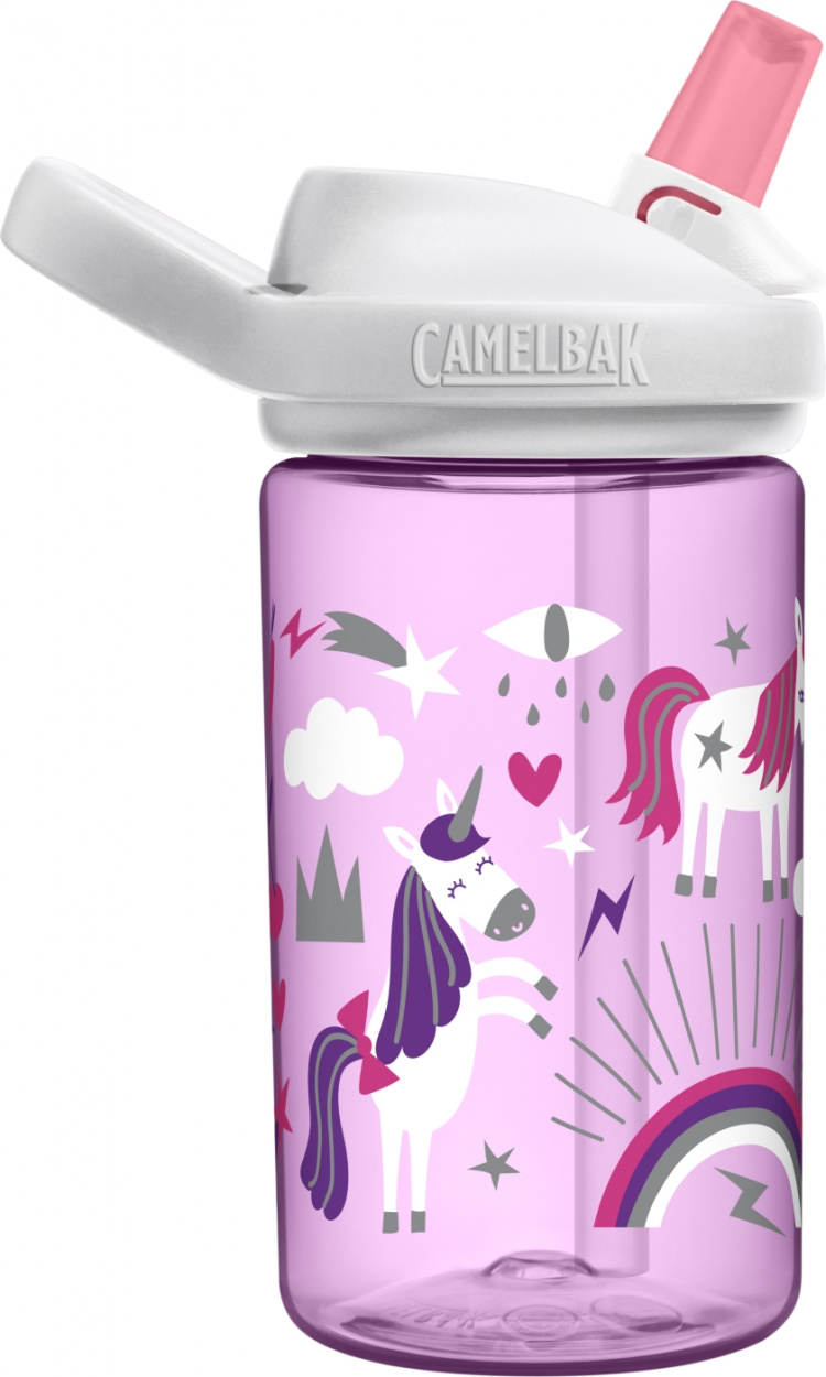 Camelbak Eddy+ Kids 0,4L flaske, Unicorn Party