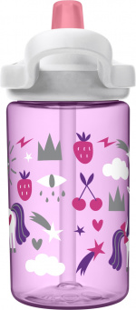 Camelbak Eddy+ Kids 0,4L flaske, Unicorn Party