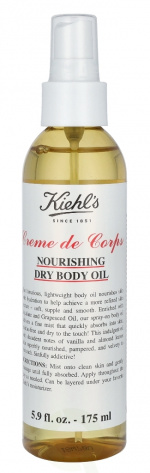 Kiehl\'s Creme De Corps Nourishing Dry Body Oil 175 ml