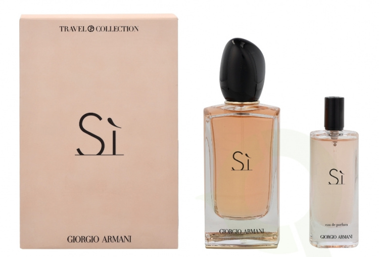 Armani Si Giftset 115 ml Edp Spray 100ml/Edp Spray 15ml