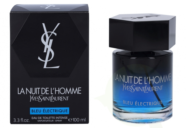 Yves Saint Laurent YSL La Nuit De L\'Homme Bleu Electrique Edt Intense Spray 100 ml