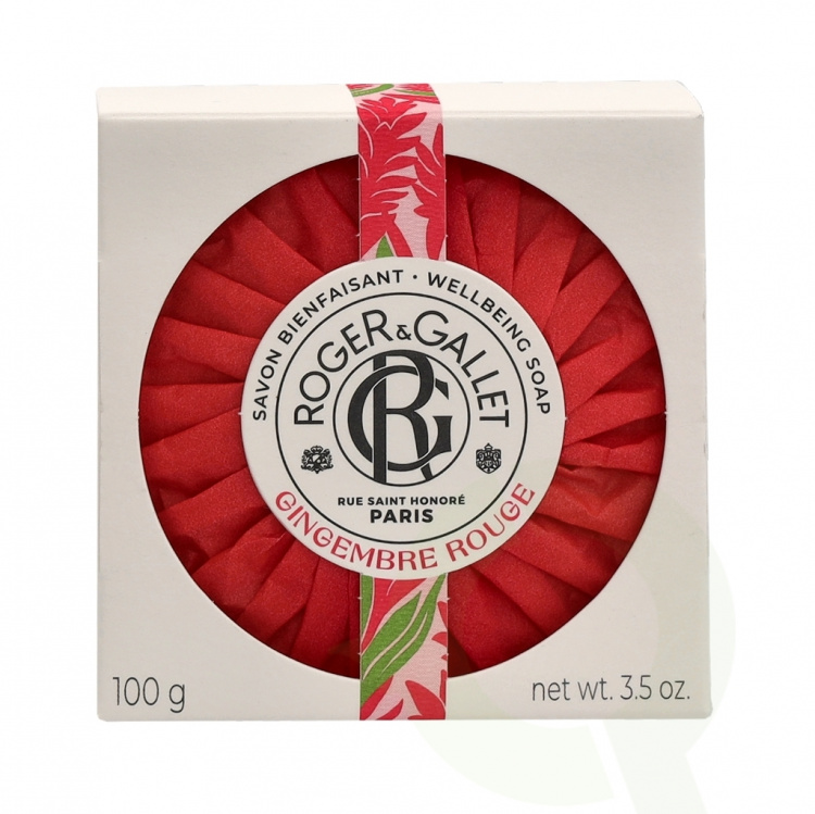 Roger & Gallet Gingembre Rouge Soap Bar 100 g