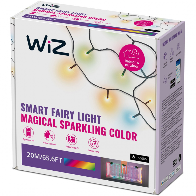 WiZ WiFi Smart LED Fairy Light Ljusslinga WiZ WiFi Smart LED Fairy Light Ljusslinga