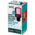 WiZ WiFi Smart Vägglampa Utomhus med inbyggd kamera WiZ WiFi Smart Vägglampa Utomhus med inbyggd kamera