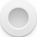 Philips Hue Slim Downlight S 90mm White and Color Ambiance Vit 1-pack