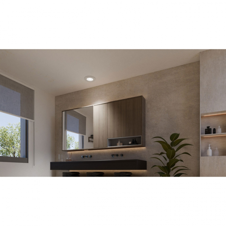 Philips Hue Slim Downlight S 90mm White and Color Ambiance Vit 1-pack