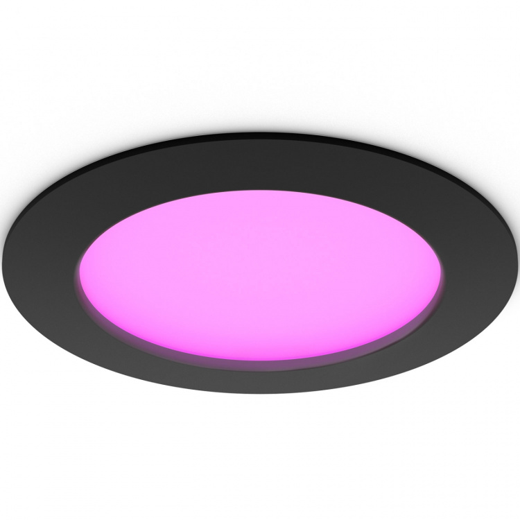 Philips Hue Slim Downlight L 170mm White and Color Ambiance Svart 1-pack Philips Hue Slim Downlight L 170mm White and Color Ambiance Svart 1-pack