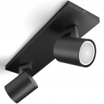 Philips Hue Runner White Ambiance 2 spot 800lm Svart