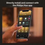 Philips Hue Runner White Ambiance 2 spot 800lm Svart