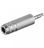 Goobay 3,5 mm han - 6,3 mm hun lydadapter