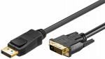 Goobay DisplayPort - DVI-D Dual Link-kabel, 2 m