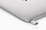 Goobay USB-C til A 3.0-adapter, sølv