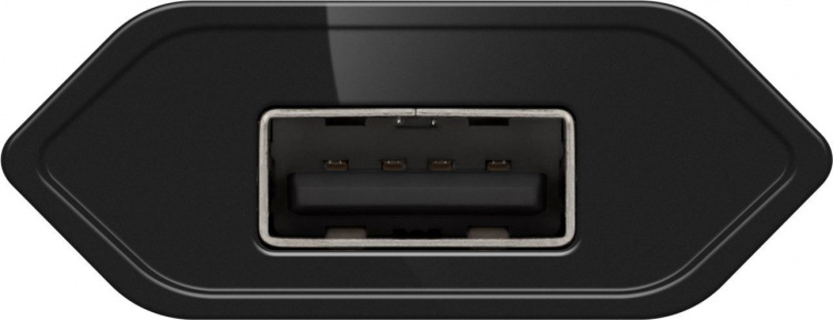 Goobay Micro-USB 5 W oplader + kabel, 1 m, sort