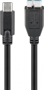 Goobay USB-C til micro-B-kabel, 1 m