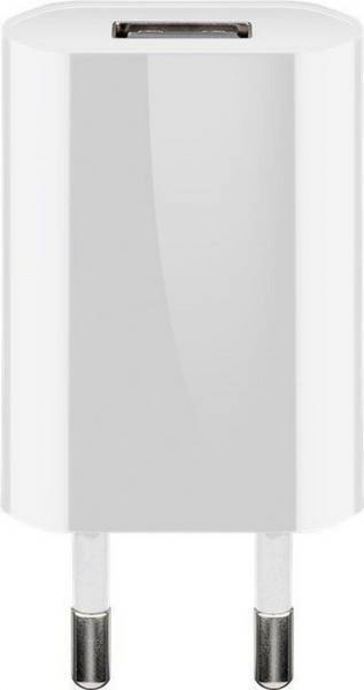 Goobay Micro-USB 5 W oplader + kabel, 1 m, hvid