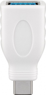 Goobay USB-A til USB-C 3.0 OTG-adapter, hvid