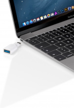 Goobay USB-A til USB-C 3.0 OTG-adapter, hvid