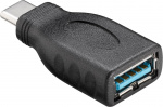 Goobay USB-A til USB-C 3.0 OTG-adapter, sort