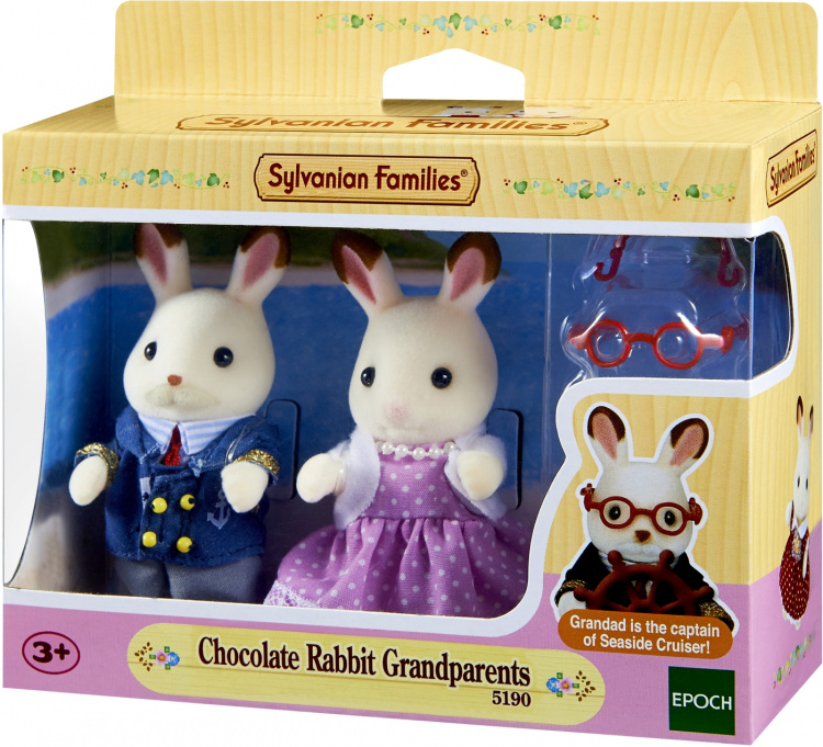 Sylvanian Families Bedsteforældre til chokoladekaniner