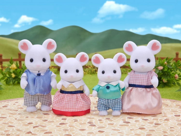 Sylvanian Families Marshmallow Mouse-familie
