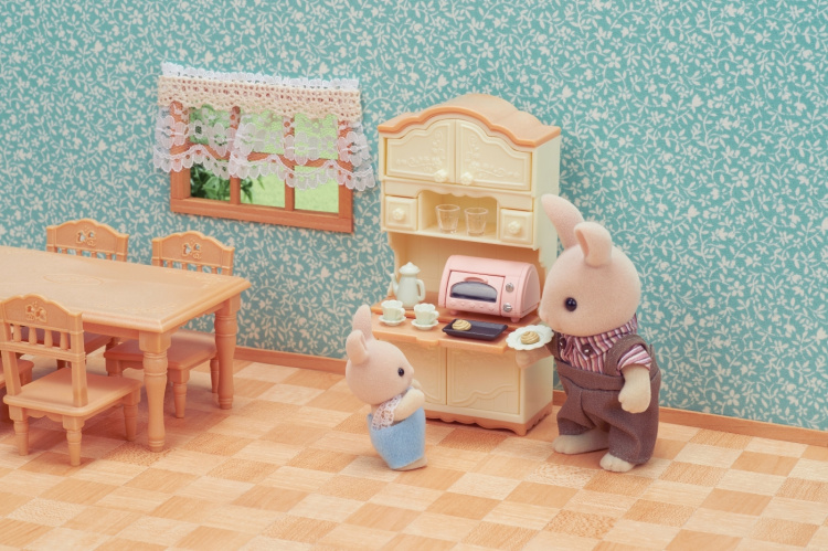 Sylvanian Families Spisestue i bondehusstil