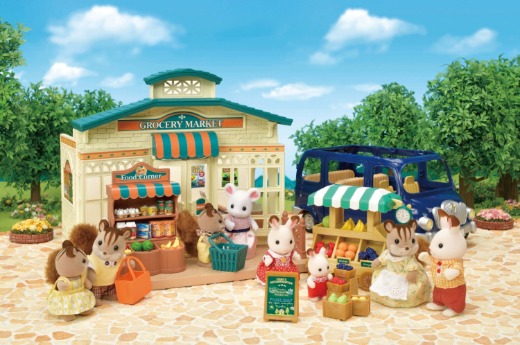 Sylvanian Families Landsbyens supermarked