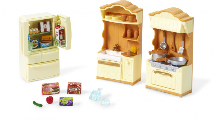 Sylvanian Families Bondegårdskøkken med køleskab