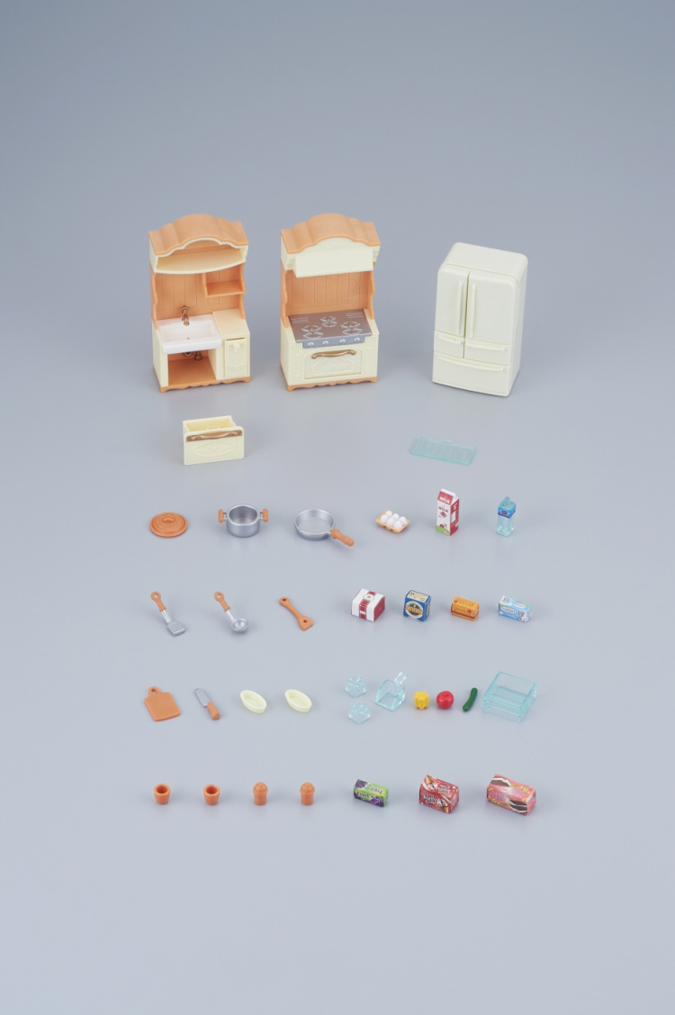 Sylvanian Families Bondegårdskøkken med køleskab